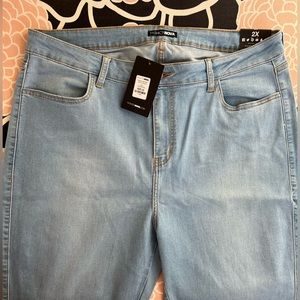 Fashion Nova - Classic Mid Rise Skinny Jean- 2x plus